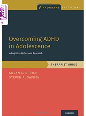 海外直订医药图书Overcoming ADHD in Adolescence 克服青少年多动症