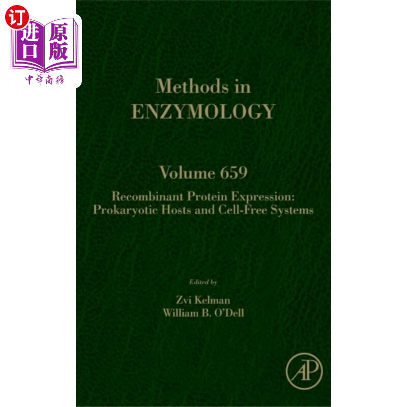 海外直订Recombinant Protein Expression: Prokaryotic host... 重组蛋白表达:原核宿主和无细胞系统