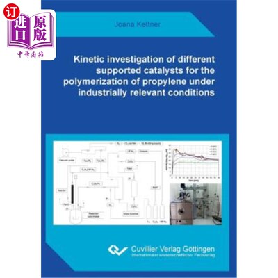 海外直订Kinetic investigation of different supported catalysts for the polymerization of 工业条件下不同负载型催化剂