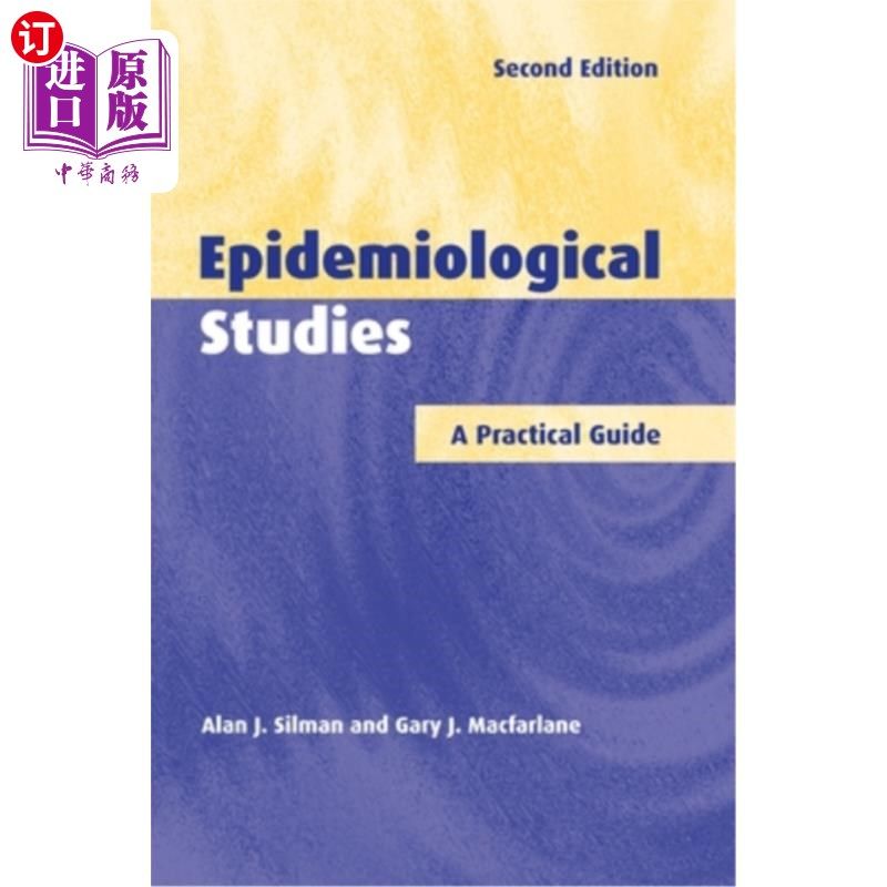 海外直订医药图书Epidemiological Studies: A Practical Guide 流行病学研究:实用指南