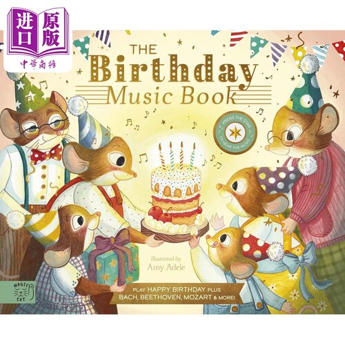 发声书：生日的歌声英文原版