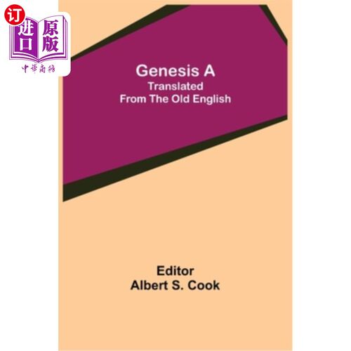 海外直订Genesis A; Translated from the Old English 《创世纪》;翻译自古英语