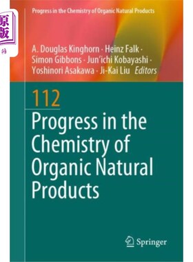 海外直订Progress in the Chemistry of Organic Natural Pro... 有机天然产物化学进展