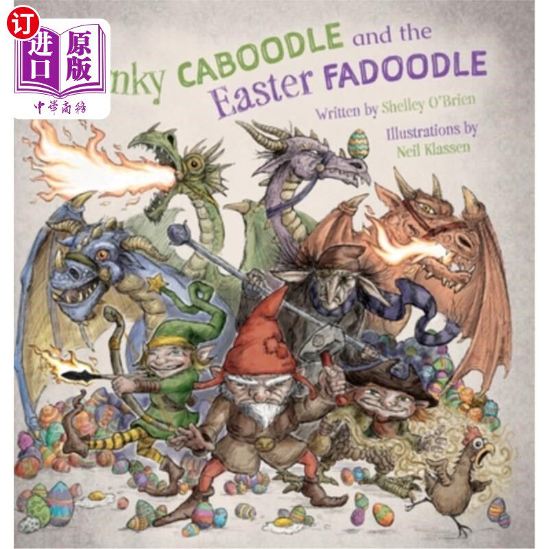 海外直订The Spunky Caboodle and the Easter Fadoodle 勇敢的小狗和复活节小狗