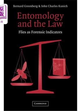海外直订医药图书Entomology and the Law: Flies as Forensic Indicators 昆虫学与法律：作为法医学指标的苍蝇