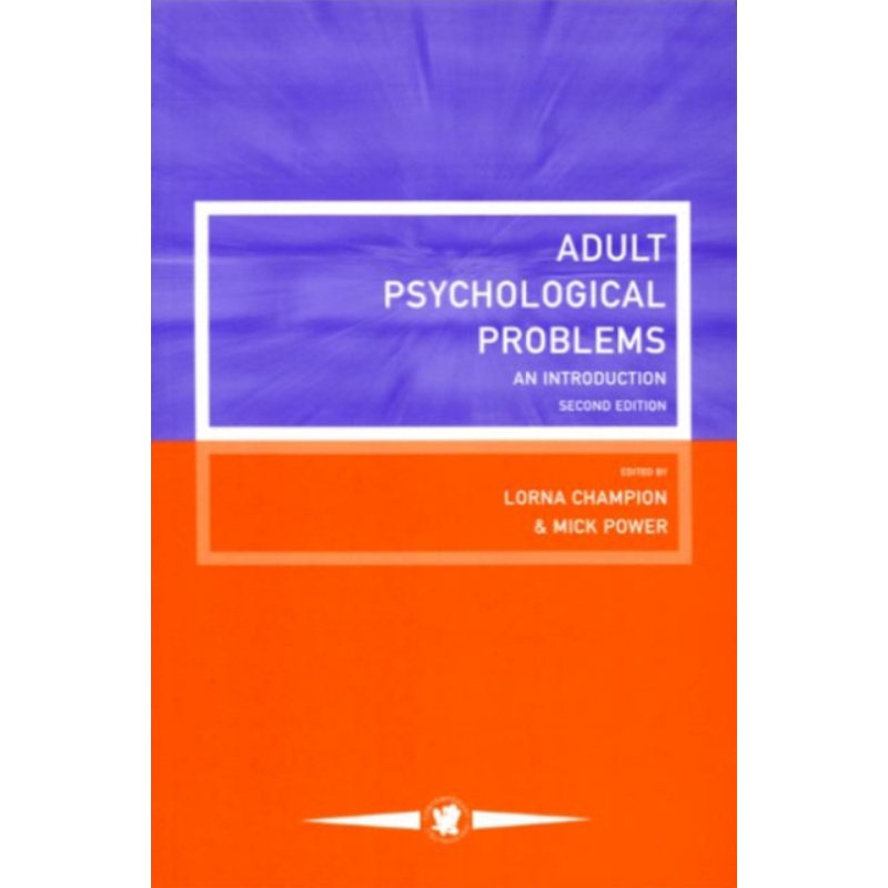现货 成人心理学问题 导论 Adult Psychological Problems An Introduction 英文原版 Champion Lorna【中商原版】
