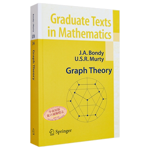 预售 图论 第1版 英文原版 Graph Theory Adrian Bondy  U S R Murty 数学 计算机科学【中商原版】