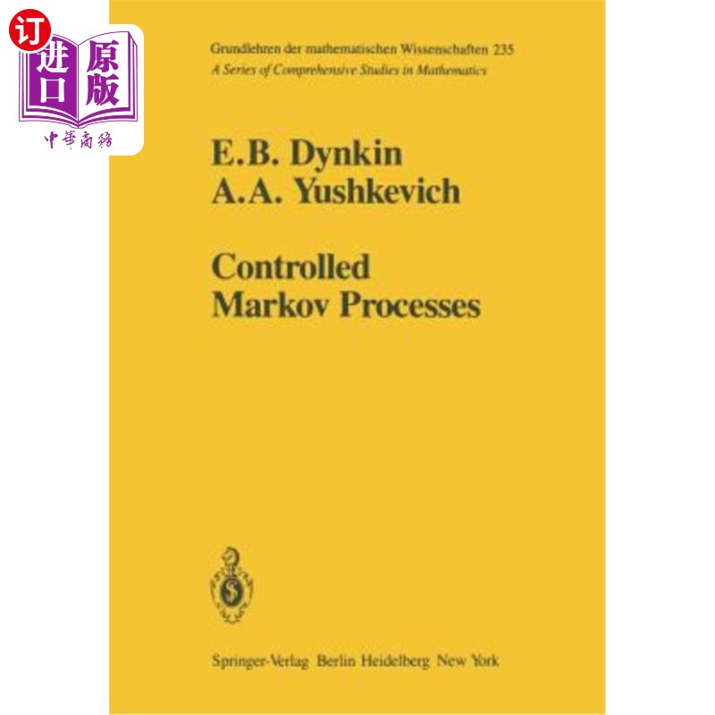 海外直订Controlled Markov Processes 受控马尔可夫过程