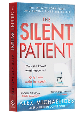 沉默的病人 英文原版 The Silent Patient 推理惊悚小说 Alex Michaelides【中商原版】