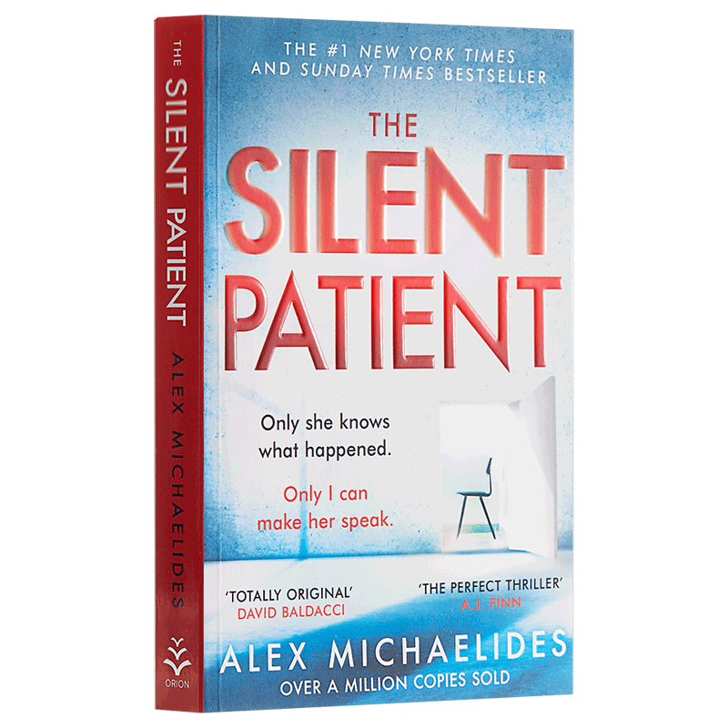 沉默的病人 英文原版 The Silent Patient 推理惊悚小说 Alex Michaelides【中商原版】