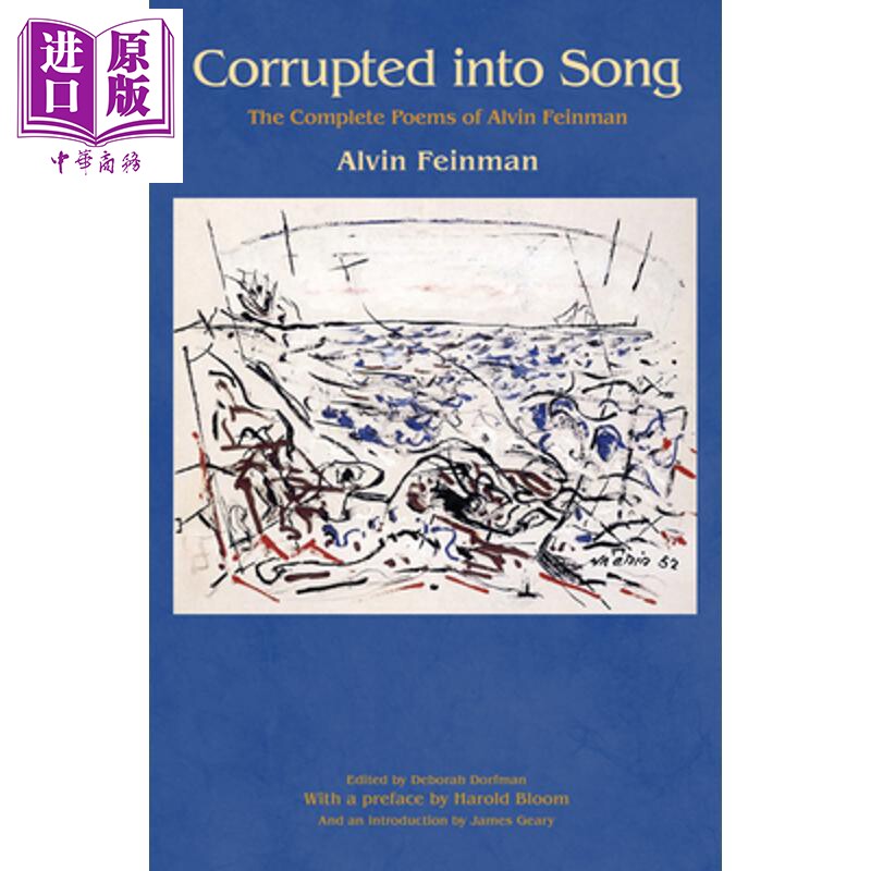预售 阿尔文 费恩曼诗歌全集 精装 Corrupted into Song 英文原版 Alvin Feinman【中商原版】