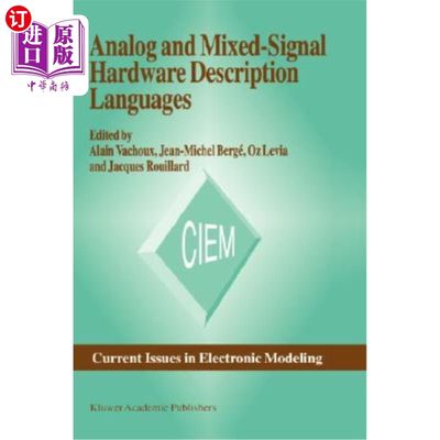 海外直订Analog and Mixed-Signal Hardware Description Language 模拟和混合信号硬件描述语言