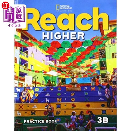 海外直订Reach Higher 3B: Practice Book 3B:练习册