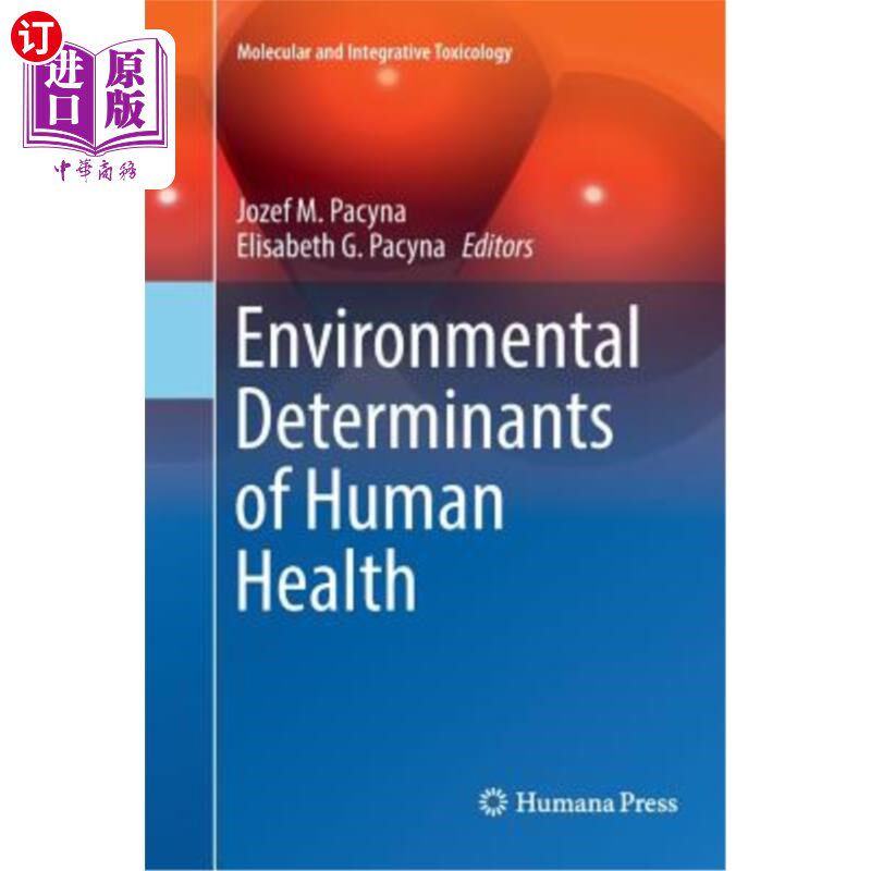 海外直订医药图书Environmental Determinants of Human Health 人类健康的环境决定因素
