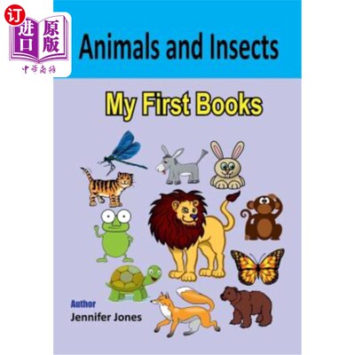 海外直订My First Book: Animals and Insects 我的第一本书:动物和昆虫