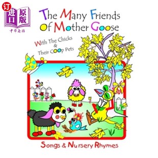 With 鹅妈妈 Many Little Goose 许多朋友 Bel 还有小波 And Mother Baby Friends 海外直订The 小鸡和小贝尔 Chick