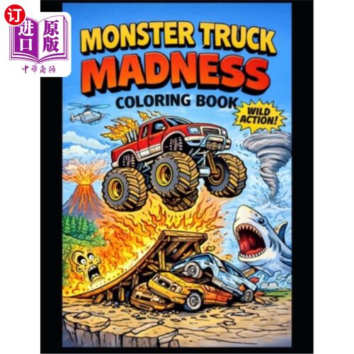 海外直订Monster Truck Madness 怪物卡车的疯狂