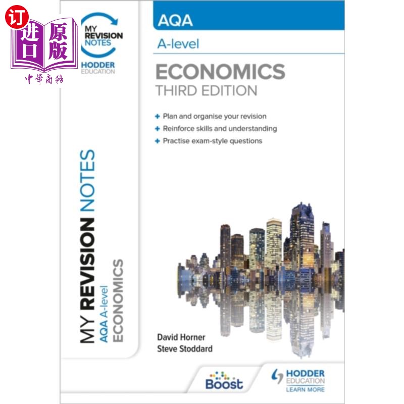 海外直订My Revision Notes: AQA A Level Economics Third E... 我的修订说明:AQA A级经济学第三版