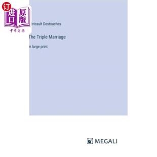 Marriage large print ：用大号字体 海外直订The 三重婚姻 Triple