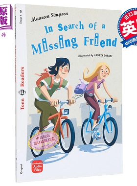 IN SEARCH OF A MISSING FRIEND寻找失踪的朋友 配音频练习和练习答案PreA1级别剑桥YLE考试适用 含音频 英文原版【中商原版?