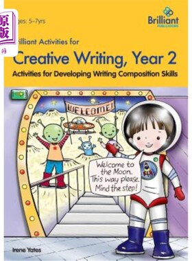 海外直订Brilliant Activities for Creative Writing, Year 2-Activities for Developing Writ 创意写作精彩活动，二年级-