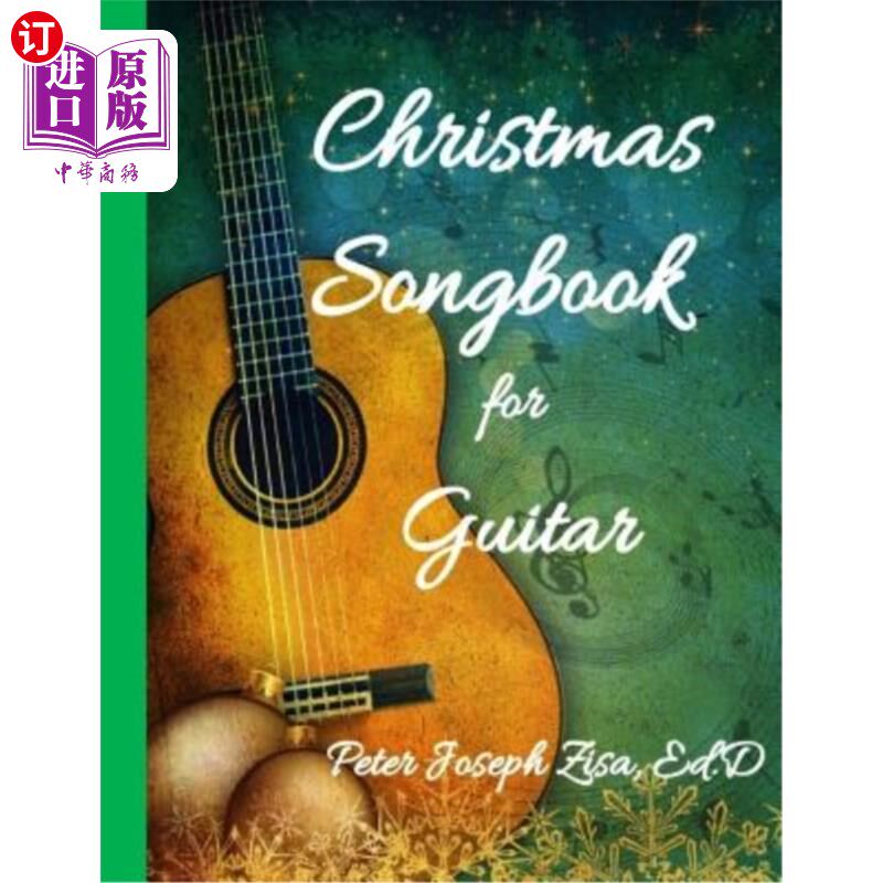 海外直订Christmas Songbook for Guitar 圣诞歌集吉他