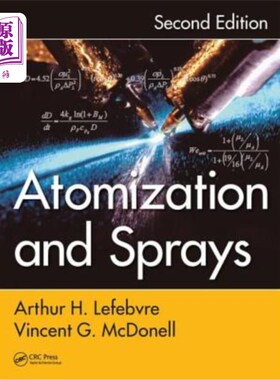 海外直订Atomization and Sprays 雾化与喷雾
