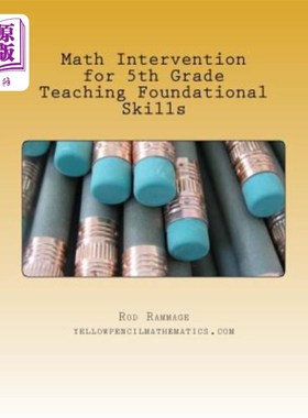 海外直订Math Intervention for 5th Grade--Teaching Foundational Skills--A Teacher Resourc 五年级数学干预教学基础技能