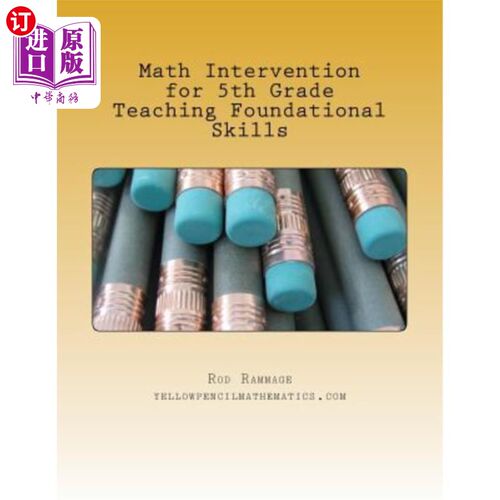 海外直订Math Intervention for 5th Grade--Teaching Foundational Skills--A Teacher Resourc 五年级数学干预教学基础技能