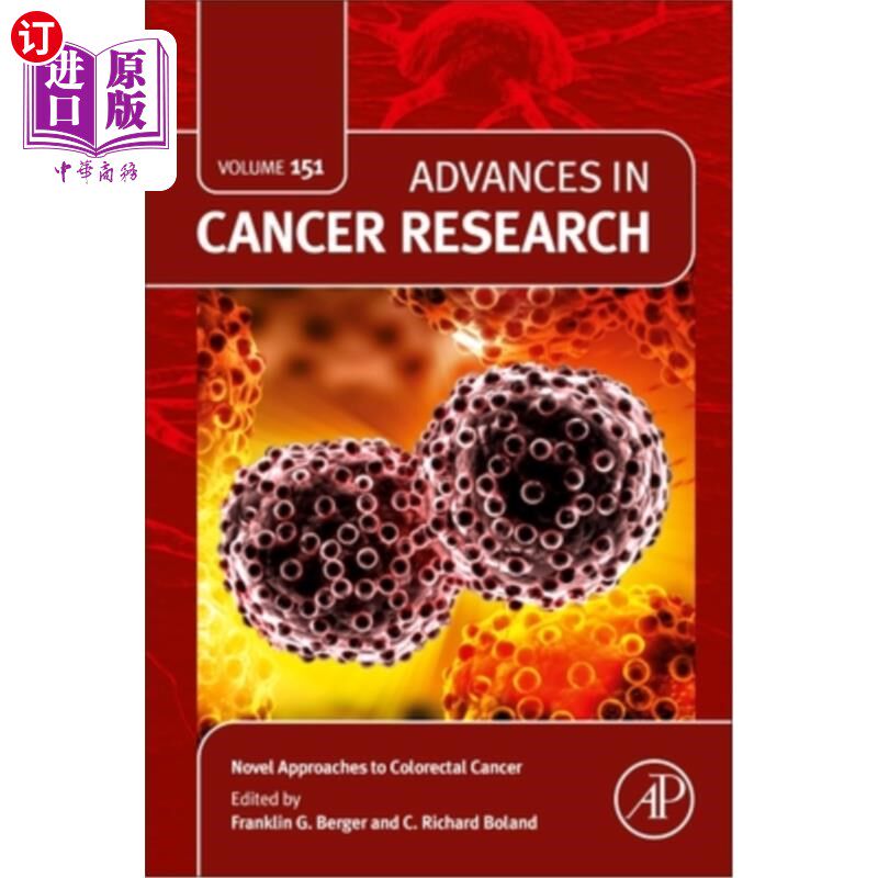 海外直订医药图书Novel Approaches to Colorectal Cancer: Volume 151 结直肠癌的新方法:第151卷
