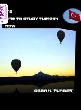 海外直订It's time to Study Turkish now: Black and White version 现在是学习土耳其语的时间:黑白版本