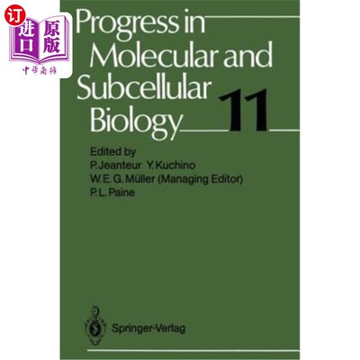 海外直订Progress in Molecular and Subcellular Biology 分子和亚细胞生物学进展