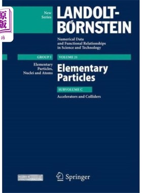 海外直订Elementary Particles - Accelerators and Colliders 基本粒子-器和对撞机