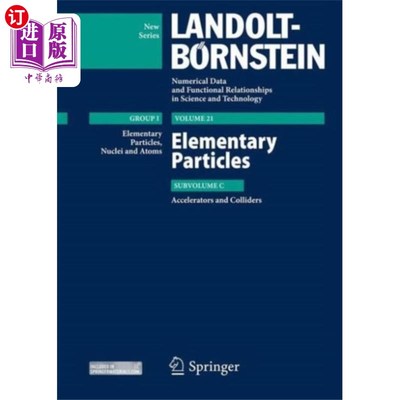海外直订Elementary Particles - Accelerators and Colliders 基本粒子-器和对撞机