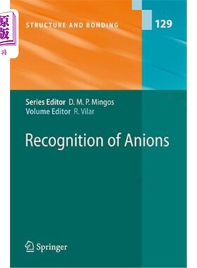 海外直订Recognition of Anions 阴离子的识别