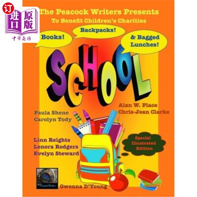 海外直订Books, Backpacks & Bagged Lunches: To Benefit Children's Charities 书籍，背包和袋装午餐:造福儿童慈善机构