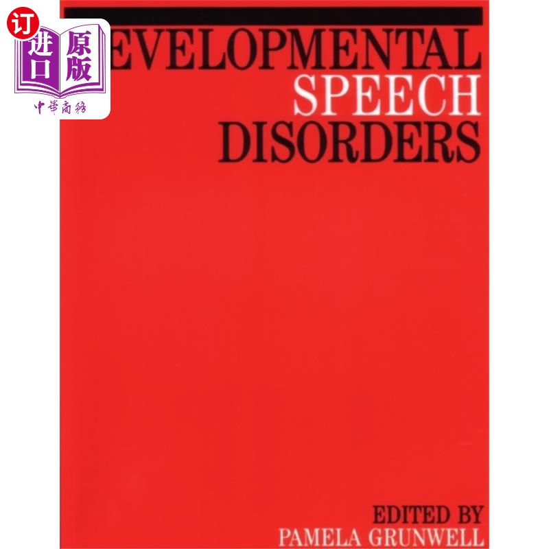 海外直订Developmental Speech Disorders 发展性言语障碍2e