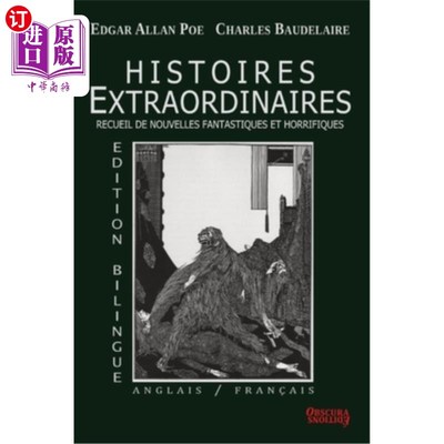 海外直订法语 Histoires Extraordinaires - Edition bilingue: Anglais/Fran?ais 非凡故事-双语版:英语/法语?isa