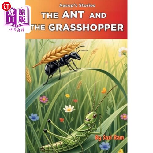 海外直订The Ant and The Grasshopper 蚂蚁和蚱蜢