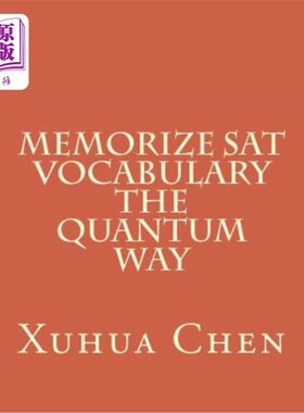 海外直订Memorize SAT Vocabulary The Quantum Way 用量子方法记忆SAT词汇