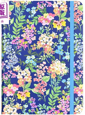 预售 草甸花开日记 英文原版 Meadow Blossoms Journal Diary Notebook Peter Pauper Press Inc【中商原版】