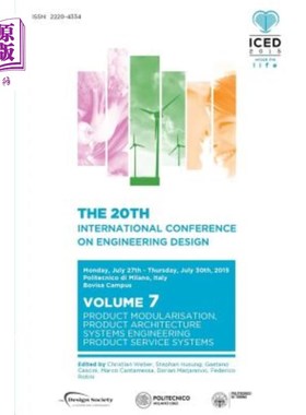 海外直订Proceedings of the 20th International Conference on Engineering Design (ICED 15) 第20届国际工程设计会议论文