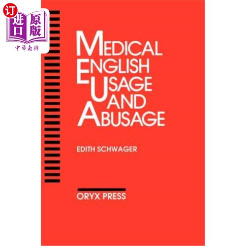 海外直订Medical English Usage and Abusage