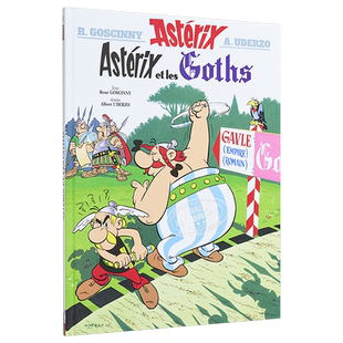 现货 【法文版】高卢英雄历险记 03 阿斯特克斯与哥特人 Asterix Asterix et les Goths n3 法文原版 勒内 戈西尼 法语原版书