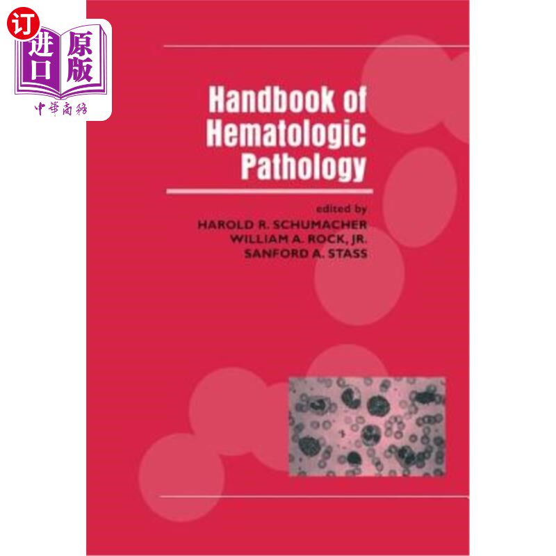 海外直订医药图书Handbook of Hematologic Pathology 血液病理学手册