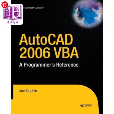 海外直订AutoCAD 2006 VBA: A Programmer's Reference AutoCAD 2006 VBA：程序员参考