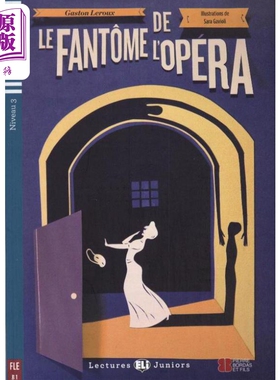 歌剧魅影ELI Teen Readers French B1: Le Fantome de l'opera 含音频 法文原版 法语学习分级阅读读物READERS【中商原版】