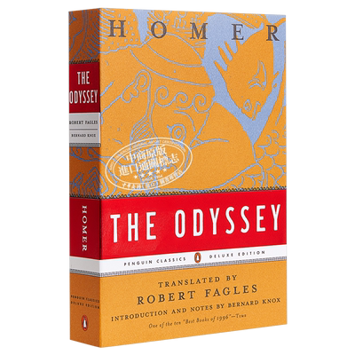 奥德赛（经典豪华版、毛边本）英文原版 Penguin Classics Deluxe Edition：The Odessey 莎士比亚 经典文学