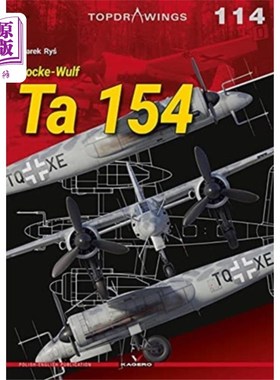 海外直订Focke-Wulf Ta 154 福克-沃尔夫 何 154