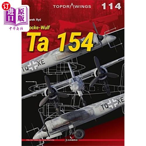 海外直订Focke-Wulf Ta 154 福克-沃尔夫 何 154